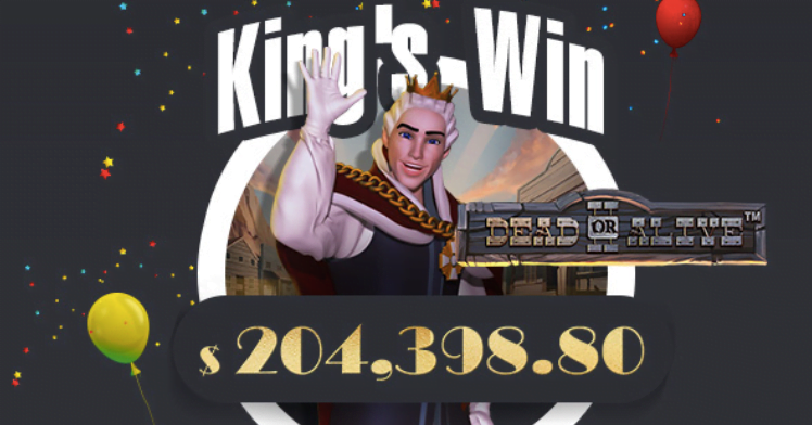 Huge Jackpot Winner At King Billy Online Casino